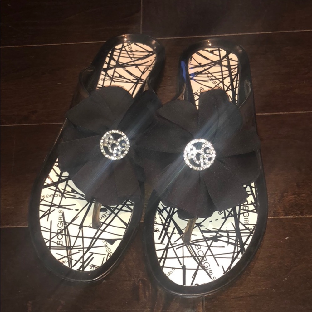 Jelly flip flops